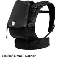 Stokke Limas Flex carrier kantoreppu OCS Black 4-20kg