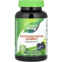 Nature'S Way , Ashwagandha Gummi, Marjat, 125 mg, 90 Gummeja