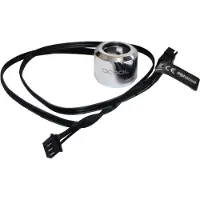 Alphacool Aurora HardTube LED Ring 16mm Chrome - Digital RGB