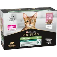 Purina Pro Plan Cat Sterilised Maintenance - lohi & tonnikala (12 x 85 g)