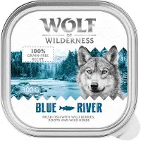 Wolf of Wilderness Adult -säästöpakkaus 24 x 300 g - Blue River - Kala