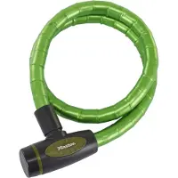 Master Lock 8228 PanzR Kaapelilukko 18x1000mm, vihreä 2021 Pyörän lukot