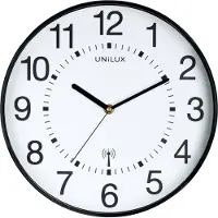 Unilux Maxi Wave Clock black