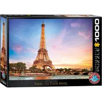 Eurographics - Puzzle Paris - Eiffel Tower - 1000 pala