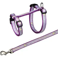 Trixie Good Luck kissan valjaat hihnalla, XXL, 34-57 cm, 1,20 m