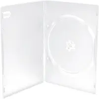 MediaRange Zubehör CD-/DVD-Rohlinge, DVD-kotelo, 1 levyt, Läpinäkyvä, Muovi, 120 mm, RoHS (BOX29)