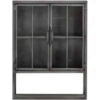 Bloomingville Sindre kaappi 46x21,5x61 cm Black, metalli