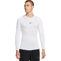 Nike Toiminnallinen paita 'Pro' musta / valkoinen