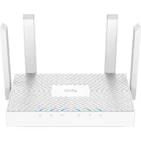 Cudy WR1300E, Wi-Fi 5 (802.11ac), Kaksitaajuus (2,4 GHz/5 GHz), Ethernet LAN, Valkoinen, Pöytä-/tolppareititin