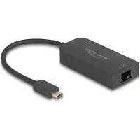 DeLOCK 66046, Langallinen, USB 3.2 Gen 1 (3.1 Gen 1) Type-C, 10,100,1000,2500 Mbit/s, 2.5GBASE-T, IEEE 802.1Q, IEEE 802.3az, IEEE 802.3x, Musta