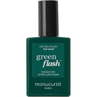 Manucurist Paris Green Flash Gel Polish Top Coat 15 ml
