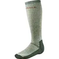 Härkila Expedition Long Sock Grey/Green Retkeilysukat S