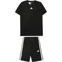 Adidas Train Essentials 3 Stripes Tee Lyhythihainen Setti