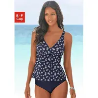 LASCANA Tankini antrasiitti