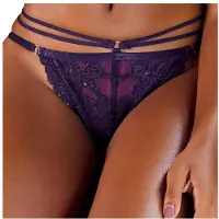 LASCANA Stringit tummanvioletti