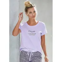 Vivance Pyjamapaita pastellinvioletti / musta | S-M | female
