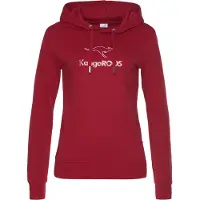 Kangaroos Collegepaita tummanpunainen