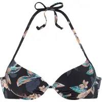 Venice beach Bikinitoppi petrooli / vaaleanoranssi / musta / valkoinen