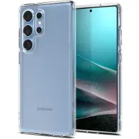 Spigen Ultra Hybrid, Suojus, Samsung, Galaxy S25 Ultra, 17,5 cm (6.9"), Läpinäkyvä