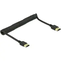 DeLOCK – HDMI Coiled Cable 4K 60 Hz (84967)