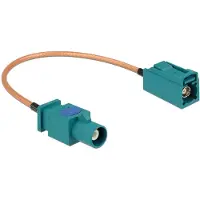 DeLOCK – Antenna Cable FAKRA Z plug > FAKRA Z jack RG-316 20 cm (89660)