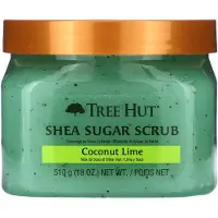 TREE HUT Shea Sugar Scrub Coconut Lime 510 g
