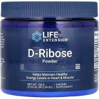 Life Extension D-Riboosi jauhe - 150g
