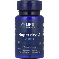 Life Extension Huperziini A, 200 mikrogrammaa - 60 kapselia