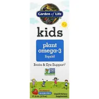 Garden of life , Lapset Plant Omega-3 Liuos, Strawberry, 2 fl oz (57.5 ml)