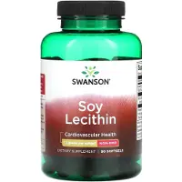 Swanson Health Lesitiini EI-GMO, 1200 mg - 90 pehmeää kapselia