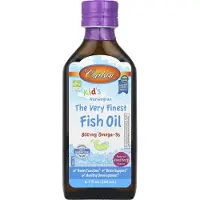 Carlson Labs Lasten Parhaat Kalaöljyt, 800mg Luonnollisesti Sekoitetut Marjat - 200 ml
