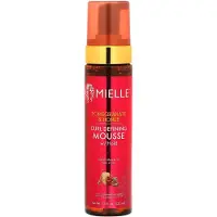 Mielle Pomegranate & Honey rakennetta antava muotoiluvaahto kiharille hiuksille 222 ml