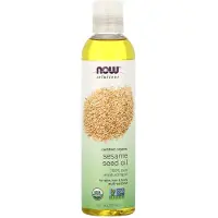 Now - Luomu Seesamiöljy, 237 ml