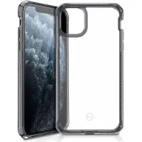 Itskins HYBRID CLEAR cover til iPhone 11 Pro Max / XS Max&reg;. Sort og gennemsigtig