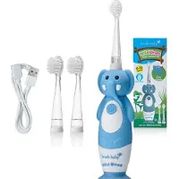 Brush-Baby WildOnes WildOne sähköhammasharja + 2 vaihtopäätä lapsille Elephant 1 kpl