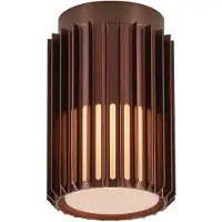 Nordlux Ulko Aludra, Seaside metallinen ruskea himmennettävä, Ruskea/ruoste, Alumiini, Design