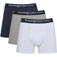 KnowledgeCotton Apparel miesten 3-pack bokserit