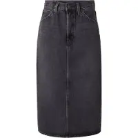 Levi's Hr Back Slit Skirt Wandering S - Black - 24