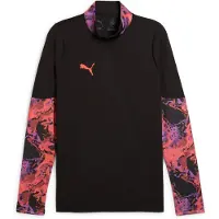 Puma Harjoituspaita Individualcup 1/4 Vetoketju - Musta, koko XX-Large