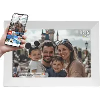 Denver Frameo 10.1' Wifi valokuvakehys valkoinen