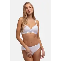 Dorina Light Padded May Soft Nursing Bra - White - 80 F