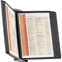 Durable 585401, A4, Musta