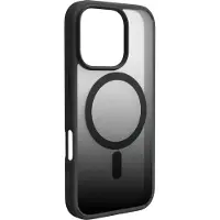 Puro Gradient MagSafe silicone case for iPhone 16 Pro - black