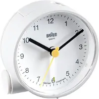 Braun BNC001 Analoginen herätyskello - Valkoinen