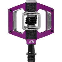 Crankbrothers Mallet Trail -maastopyrpolkimet - Purppura/musta jousi - MTB Enduro XC Trail -optimoitu alusta - Clip-in-jrjestelm Polkimien maasto