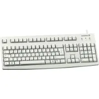 Cherry G83-6104, Täysikokoinen (100 %), Langallinen, USB, QWERTY, Harmaa (G83-6104LUNEU-0)