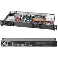 Super Micro Computer B.v. SuperChassis 510T-203B Teline Musta 200 W (CSE-510T-203B)