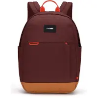 Pacsafe Go 15L Reppu tummanpunainen