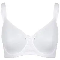 Swegmark Smooth Line Padded Wired Bra White - White - 75 D