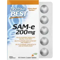 Doctors Best SAM-e, 200 mg - 60 tablettia